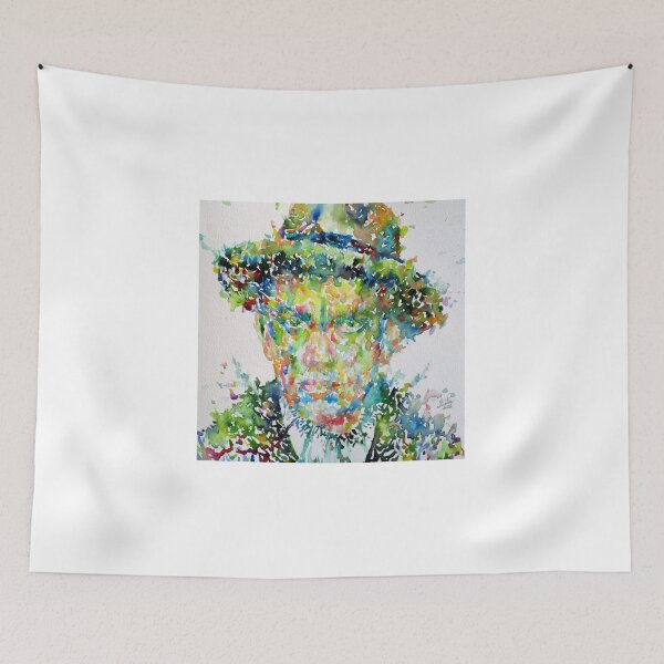 Item preview, Mayakovsky - watercolor portrait designed and sold by lautir.
