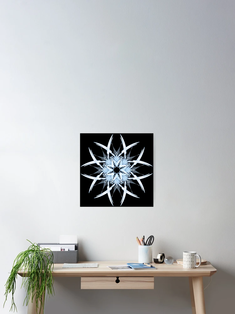 Thumbnail 2 of 3, Poster, Blue Star designed and sold by Meo Design.