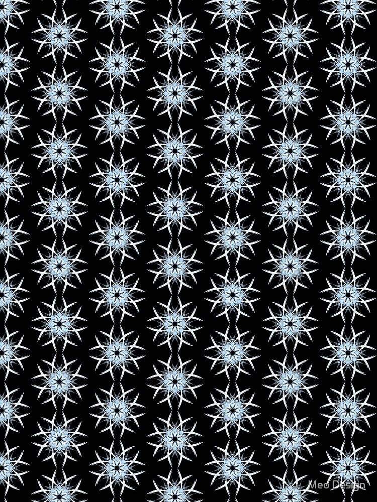 Thumbnail 3 of 3, Scarf, Blue Star designed and sold by RomeoAzahar.