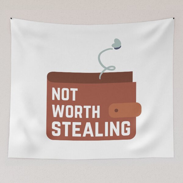 Item preview, not worth stealing designed and sold by harshini2art.
