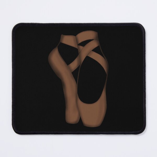 Item preview, Brown Pointe shoes on black designed and sold by threadconnect.