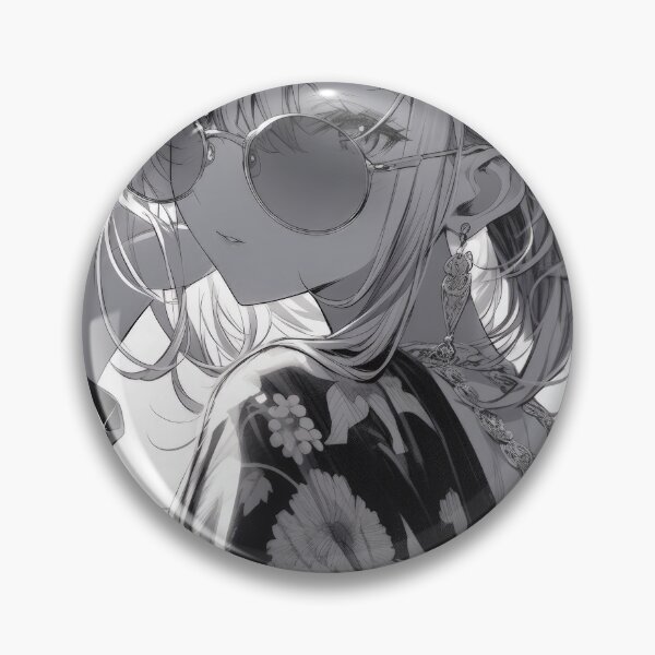 Item preview, Monochrome Anime Portrait Selfie designed and sold by Martin-Designs.