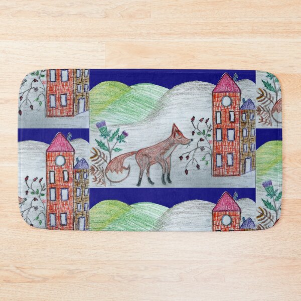 Item preview, The walking fox designed and sold by Omilen.