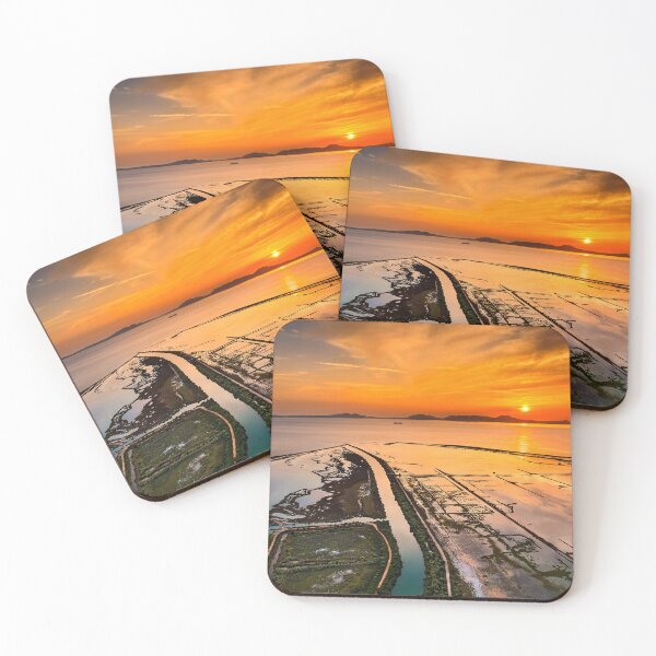 Item preview, Kalamas Delta Sunset (bird's eye view) designed and sold by Hercules Milas.