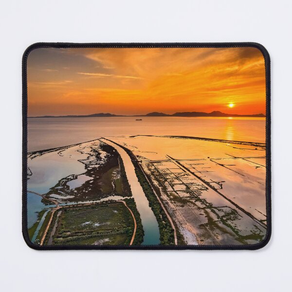 Item preview, Kalamas Delta Sunset (bird's eye view) designed and sold by Hercules Milas.