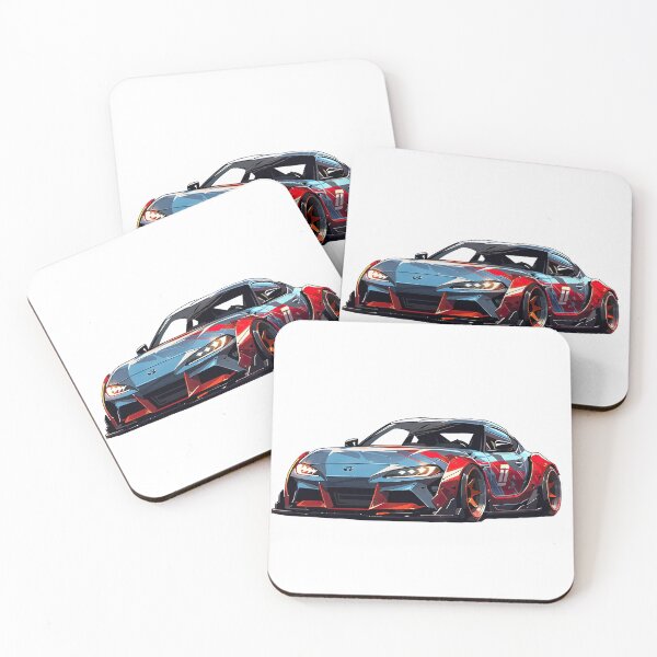 Item preview, Anime Toyota Supra (Mark 5, MKV) Sticker designed and sold by Martin-Designs.