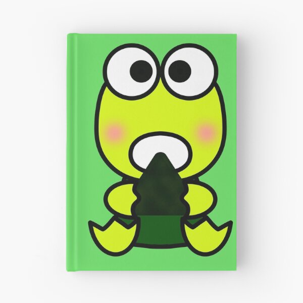 Item preview, Frog eating triangle kimbap designed and sold by NAGNE.