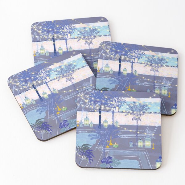 Item preview, Copy of Pool and palms, lanterns, water,  designed and sold by Sugar Wisdom .
