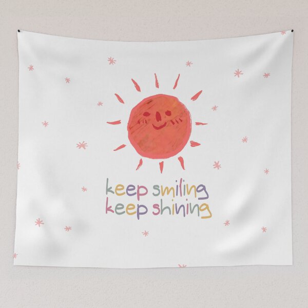 Item preview, keep smiling, keep shining designed and sold by LiberaCaballo.