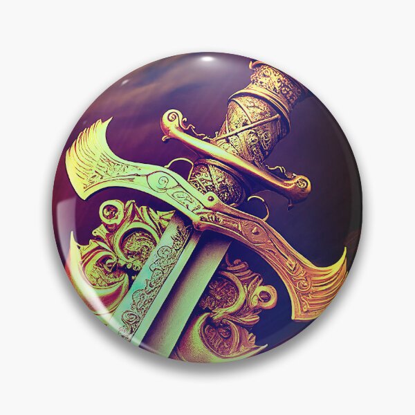 Item preview, Bronze sword with coat of arms designed and sold by ArtPrintPal.