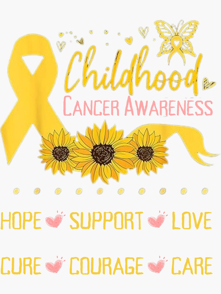 Hope For Cure Childhood Cancer Awareness SVG Digital File