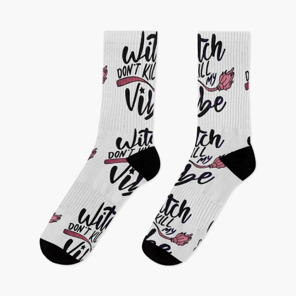 Item preview, Witch Don't Kill My Vibe Halloween Wiitch designed and sold by witch-night.