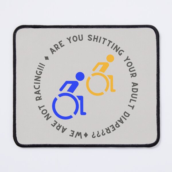 Item preview, WE ARE NOT RACING! WE ARE LIVING OUR LIVES! designed and sold by Twisted-Teeze.