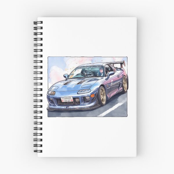 Item preview, Kawaii Mazda Rx7 Sticker designed and sold by Martin-Designs.