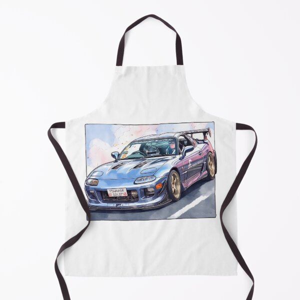 Item preview, Kawaii Mazda Rx7 Sticker designed and sold by Martin-Designs.