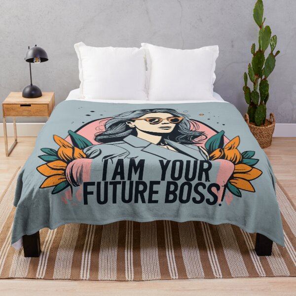 Item preview, Soy tu futuro regalo feminista BOSS designed and sold by JadesignFang.