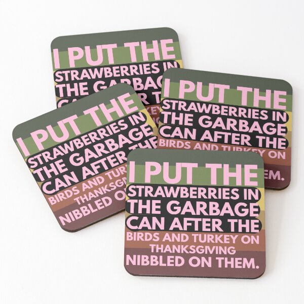 Item preview, Strawberries in Garbage can designed and sold by Storiesforyou.
