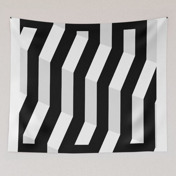 Item preview, Bold Black Zig Zags designed and sold by GetItGiftIt.