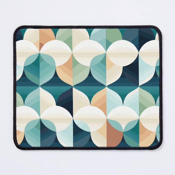Item preview, Geometric Harmony, Quatrefoil and Lattice Patterns in Retro Turkish Style designed and sold by EffatDezign.