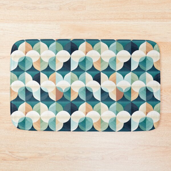 Item preview, Geometric Harmony, Quatrefoil and Lattice Patterns in Retro Turkish Style designed and sold by EffatDezign.