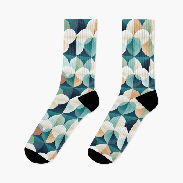 Item preview, Geometric Harmony, Quatrefoil and Lattice Patterns in Retro Turkish Style designed and sold by EffatDezign.