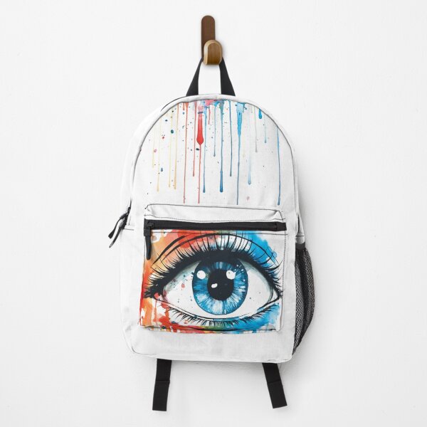 Item preview, Expressive Eye Watercolor Painting designed and sold by ColorsByNatasha.
