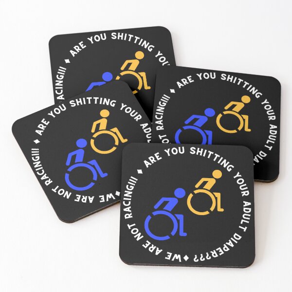 Item preview, WE ARE NOT RACING! WE ARE LIVING OUR LIVES! V2 designed and sold by Twisted-Teeze.