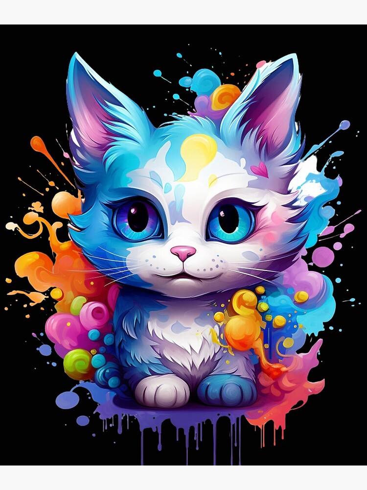 Smurf Cat Collection 9 #smurfcat Poster for Sale by Propc