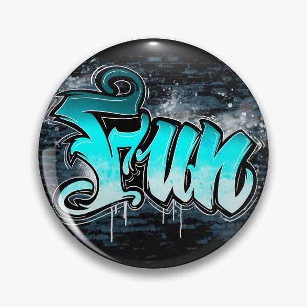 Item preview, Graffiti Fun blue designed and sold by manuvila.