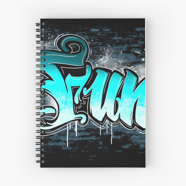 Item preview, Graffiti Fun blue designed and sold by manuvila.