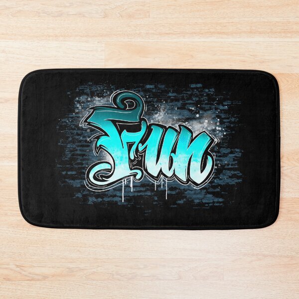 Item preview, Graffiti Fun blue designed and sold by manuvila.