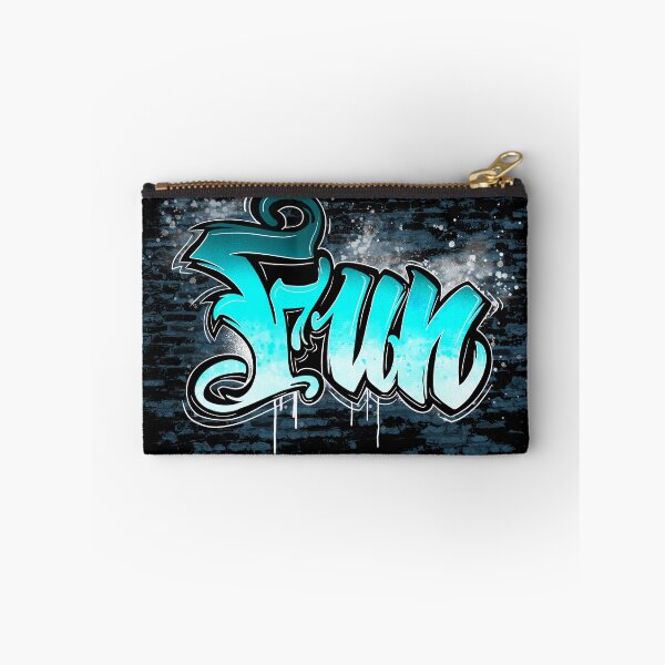 Item preview, Graffiti Fun blue designed and sold by manuvila.