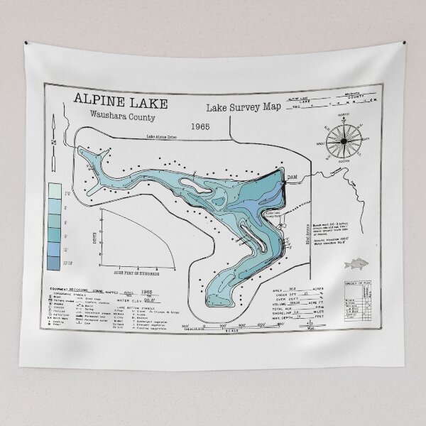 Item preview, Alpine Lake WI Waushara County designed and sold by Jean Plout.