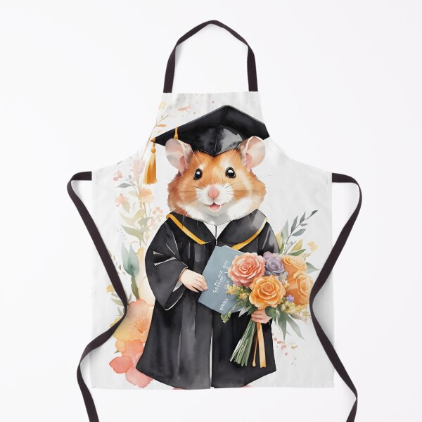 Item preview, Hamster receives a degree ,hamster lovers designed and sold by ratchawoot.