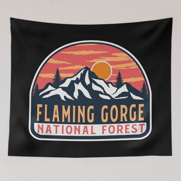 Item preview, Flaming Gorge National Forest designed and sold by nature-space.