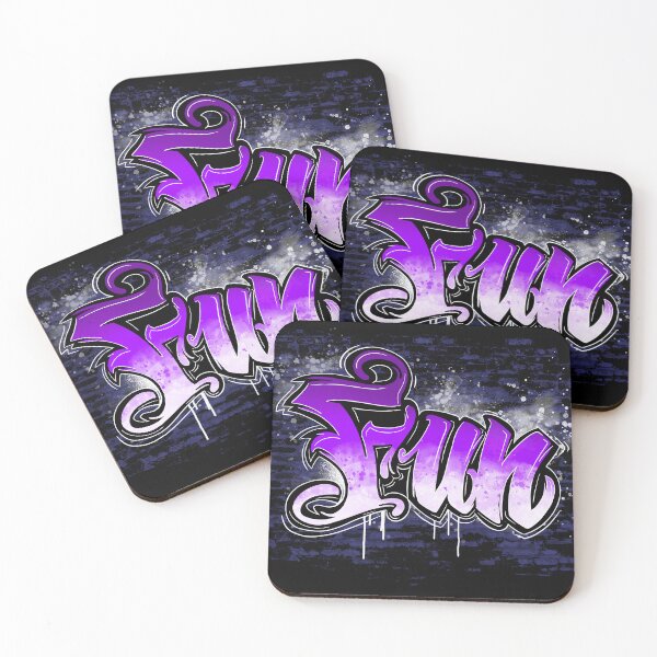 Item preview, Graffiti Fun purple designed and sold by manuvila.