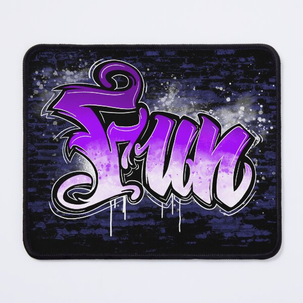 Item preview, Graffiti Fun purple designed and sold by manuvila.