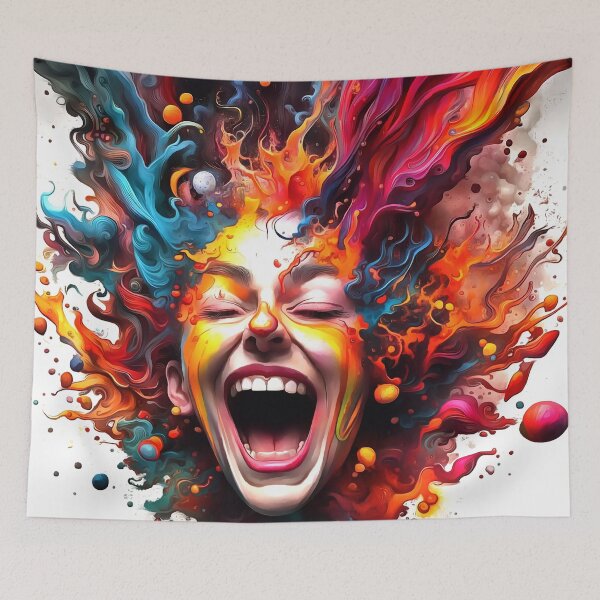 Item preview, Visualisation Of Laughter And An Artists Happy Place designed and sold by taiche.