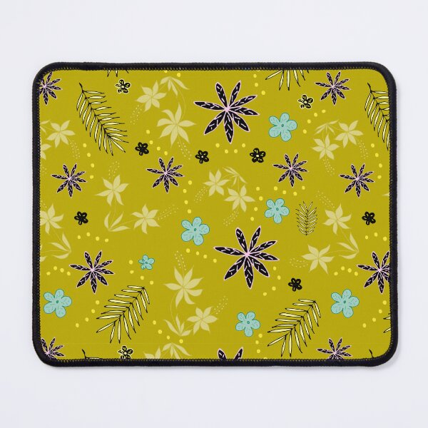 Item preview, Pretty yellow purple black wildflowers designed and sold by SerahO.