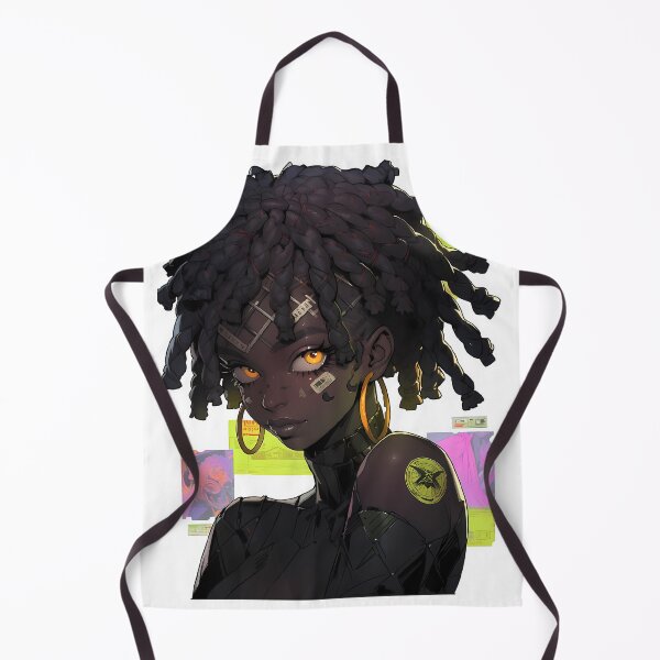 Artikelvorschau, Cyberpunk Anime Black Girl 3 – Tech Noir entworfen und verkauft von octoboobs.
