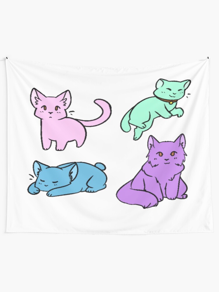 cute cat drawing anime