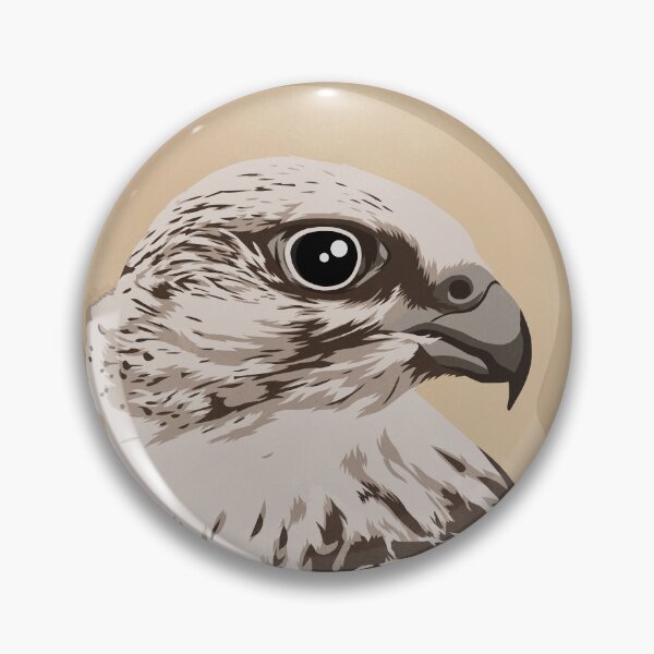 Item preview, Gyrfalcon portrait designed and sold by Captain Chromatic.