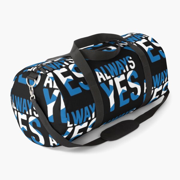Item preview, ALWAYS YES, Scottish Independence Saltire Flag Text Slogan designed and sold by MacPean.