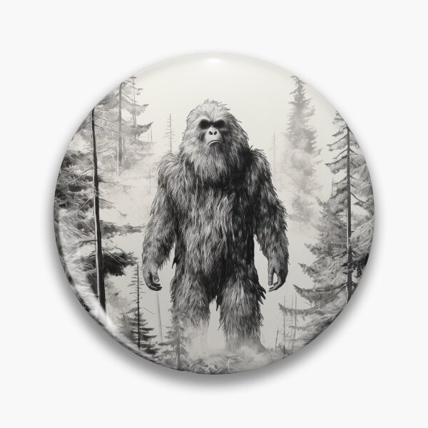 Item preview, Yeti, Bigfoot, Abominable Snowman Retro Classic  designed and sold by redstar19.