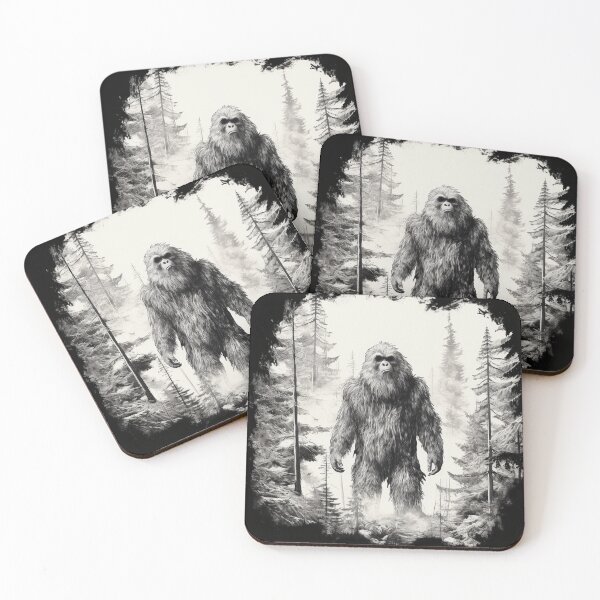 Item preview, Yeti, Bigfoot, Abominable Snowman Retro Classic  designed and sold by redstar19.