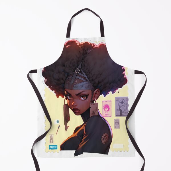 Artikelvorschau, Soft Cyberpunk Anime Black Girl 4 – Tech Noir entworfen und verkauft von octoboobs.