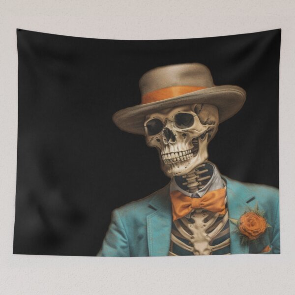 Item preview, Elegant Bones: A Dapper Halloween designed and sold by FairX.