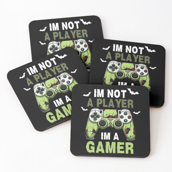 Item preview, I'm Not A Player I'm A Gamer Halloween Controller Gaming designed and sold by ArtFromBeyond.