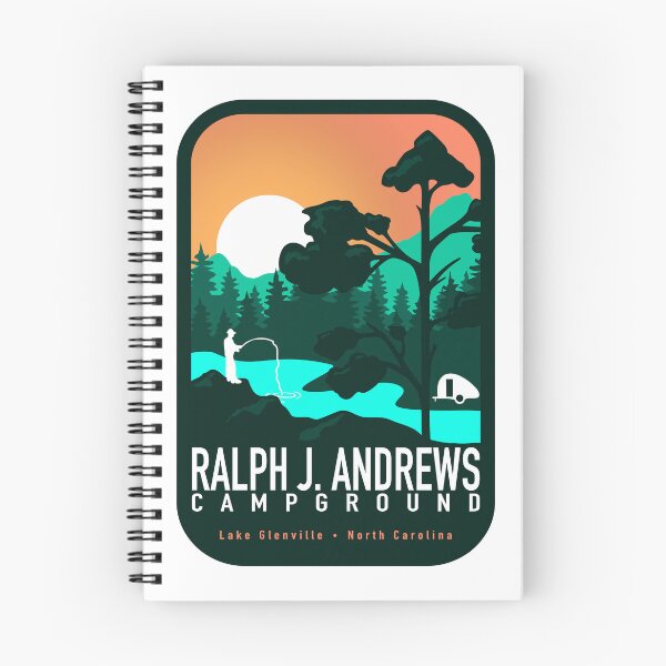 Item preview, ralph j. andrews campground county park badge designed and sold by LeapDaze.
