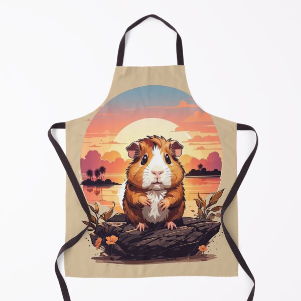 Item preview, guinea pig with sunset designed and sold by Majkel & Majkel.